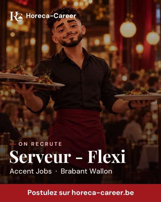 Serveur - Flexi — Brabant Wallon
