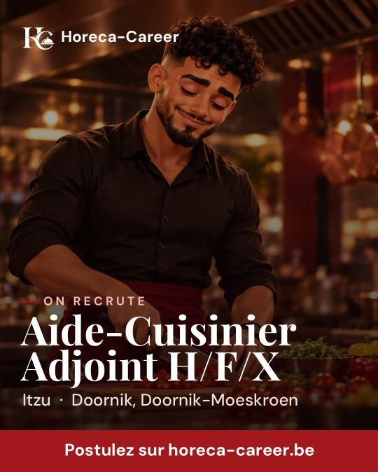 Aide-Cuisinier Adjoint H/F/X — Doornik, Doornik-Moeskroen
