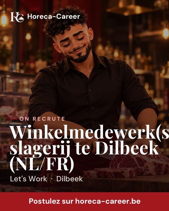 Winkelmedewerk(st)er slagerij te Dilbeek (NL/FR) — Dilbeek