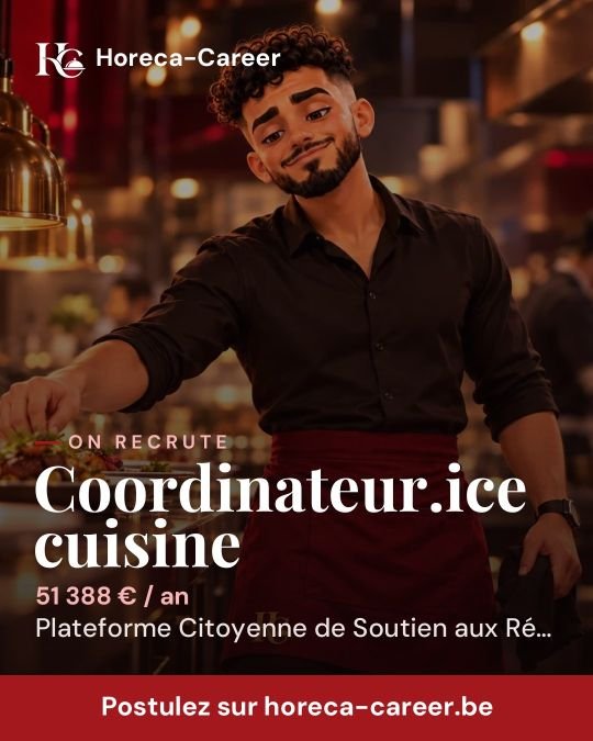 Coordinateur.ice cuisine — België