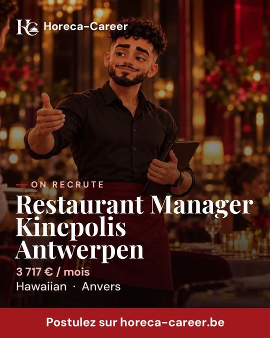 Restaurant Manager Kinepolis Antwerpen — Anvers