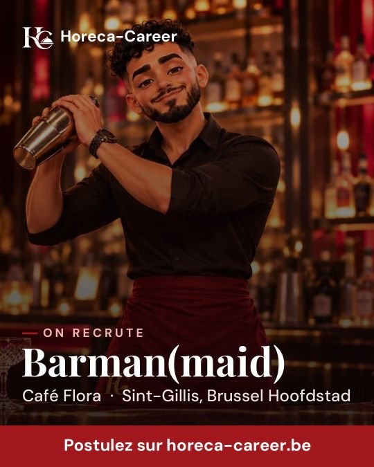 Barman(maid) — Sint-Gillis, Brussel Hoofdstad