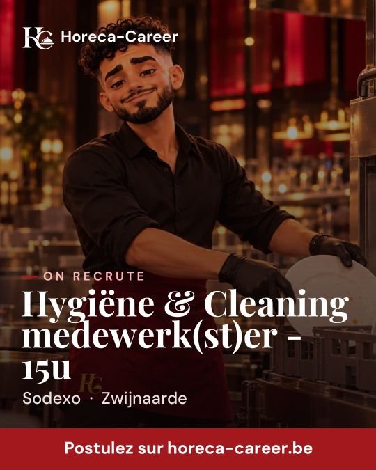 Hygiëne & Cleaning medewerk(st)er - 15u — Zwijnaarde