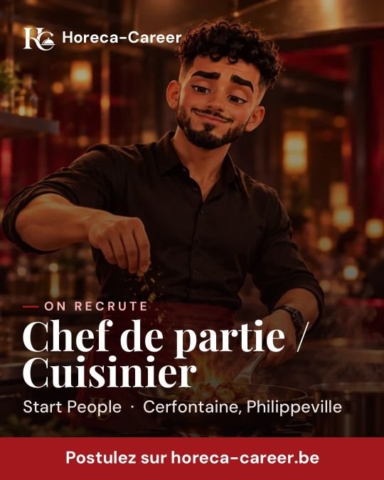 Chef de partie / Cuisinier — Cerfontaine, Philippeville