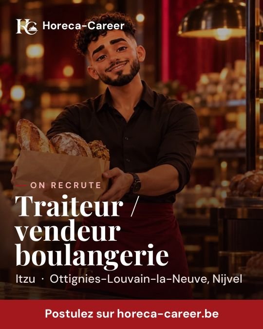 Traiteur / vendeur boulangerie — Ottignies-Louvain-la-Neuve, Nijvel