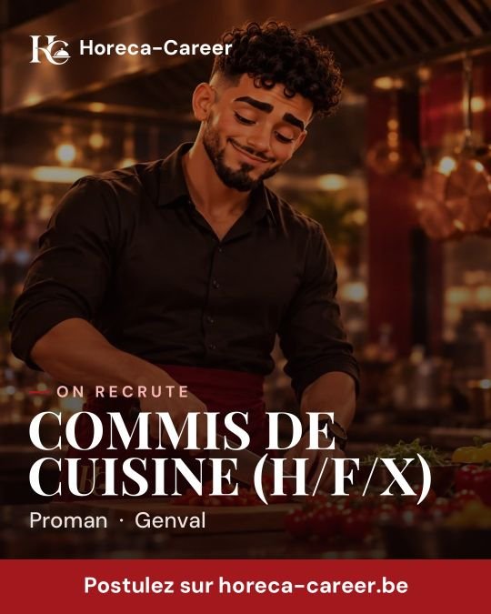COMMIS DE CUISINE (H/F/X) — Genval