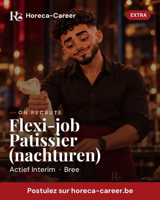Flexi-job Patissier (nachturen) — Bree