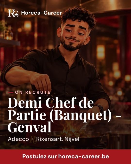 Demi Chef de Partie (Banquet) - Genval — Rixensart, Nijvel