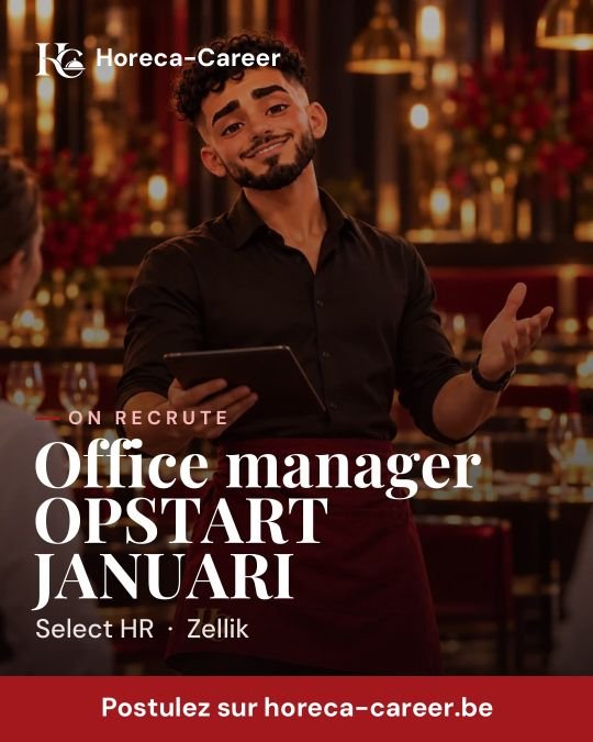 Office manager OPSTART JANUARI — Zellik