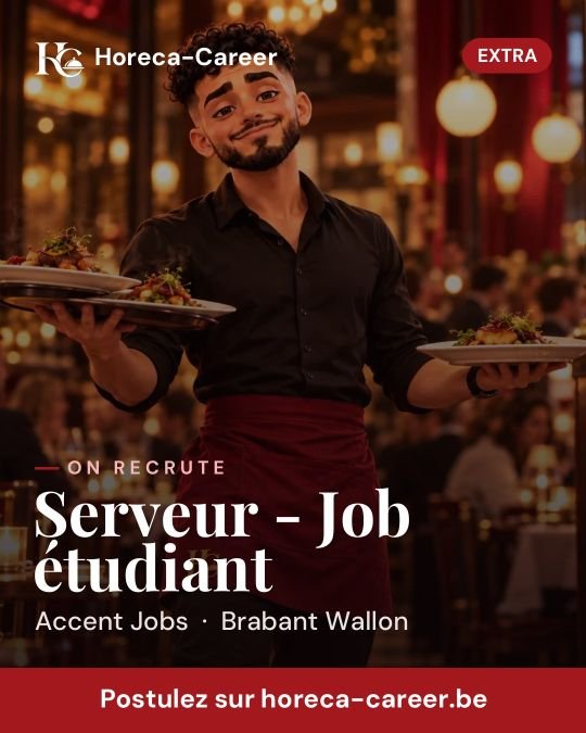 Serveur - Job étudiant — Brabant Wallon