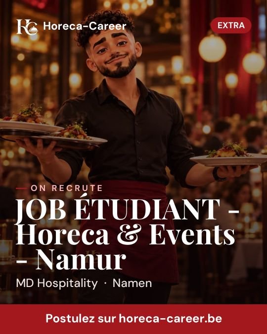 JOB ÉTUDIANT - Horeca & Events - Namur — Namen
