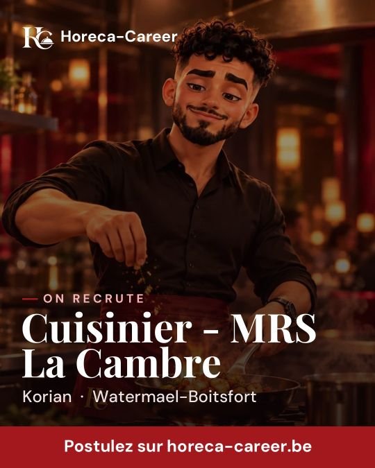 Cuisinier - MRS La Cambre — Watermael-Boitsfort
